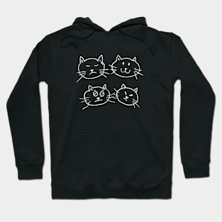 Cat faces Hoodie